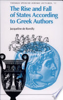 The rise and fall of states according to Greek authors /