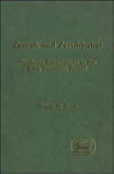 Zemah and Zerubbabel : messianic expectations in the early postexilic period /