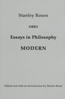 Essays in philosophy : modern /