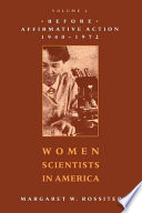 Women scientists in America /