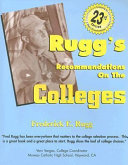 Rugg's recommendations on the colleges /
