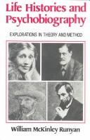 Life histories and psychobiography : explorations in theory and method /