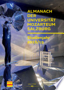 ALMANACH DER UNIVERSITAT MOZARTEUM SALZBURG;STUDIENJAHR 2018/19