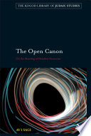 The open canon : on the meaning of halakhic discourse /