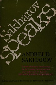 Sakharov speaks /