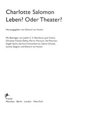 Charlotte Salomon : Leben? Oder Theater? /