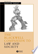 The Blackwell Companion to Law and Society.