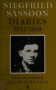 Diaries, 1915-1918.