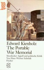 Edward Kienholz, the Portable war memorial : moralischer Appell und politische Kritik /