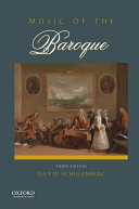 Music of the baroque : an anthology of scores /