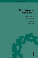 The letters of Sarah Scott /