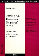 "Wacht auf, Harfe und Saitenspiel" (Ps 108,3) : das Alte Testament in Kompositionen des 20. Jahrhunderts /