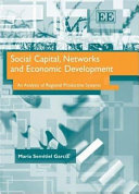 Social capital, networks and economic development : an analysis of regional productive systems /