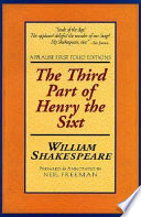 The third part of Henry the Sixt : with the death of the Duke of Yorke /