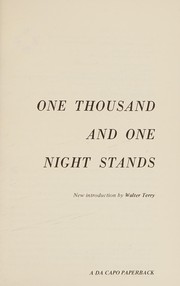 One thousand and one night stands /