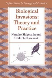 Biological invasions : theory and practice /