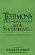 Testimony : the memoirs of Dmitri Shostakovich /