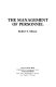 The management of personnel /