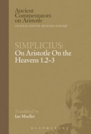 On Aristotle on the heavens 1.2-3 /