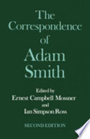 The Glasgow edition of the works and correspondence of Adam Smith.