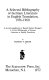 A selected bibliography of German literature in English translation, 1956-1960,