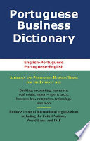 Portuguese business dictionary /