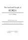 The land and people of Korea,