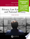 Privacy, law enforcement, and national security /