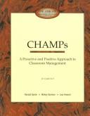 CHAMPs proactive and positive classroom management /