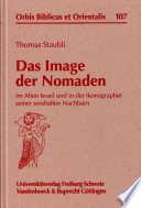 Das Image der Nomaden : im Alten Israel und in der Ikonographie seiner sesshaften Nachbarn /