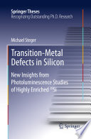 Transition-metal defects in silicon new insights from photoluminescence studies of highly enriched 28-Si /