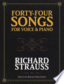 Forty-four songs for voice and piano