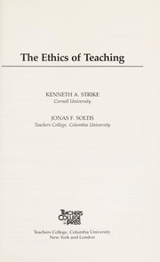 The ethics of teaching /