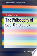 The philosophy of geo-ontologies /