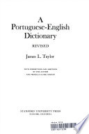 Portuguese-English dictionary.