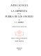 Adiciones a la Imprenta en la Puebla de los Angeles de J.T. Medina /