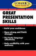 Schaum's quick guide to great presentations /
