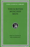 Theocritus, Moschus, Bion /