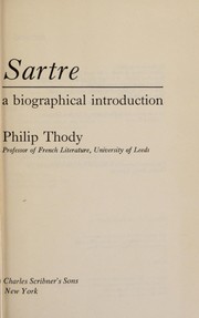 Sartre : a biographical introduction /