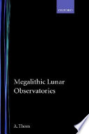Megalithic lunar observatories /