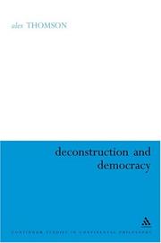 Destruction and democracy : Derrida's Politics of friendship /