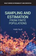 Sampling and estimation from finite population /