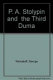 P.A. Stolypin and the third Duma : an appraisal of the three major issues /