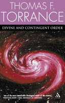 Divine and contingent order /