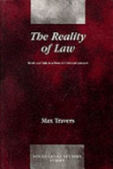 The reality of law : work and talk in a firm of criminal lawyers /