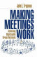 Making meetings work : achieving high quality group decisions /