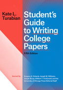 Student's guide to writing college papers /