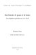 Une histoire de peaux et de laines : les mégissiers parisiens au XVIe siècle /