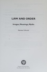 Law and order : images, meanings, myths /