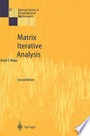 Matrix iterative analysis /